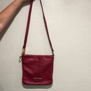 MARC by MARC JACOBS Red leather purse shoulder bag